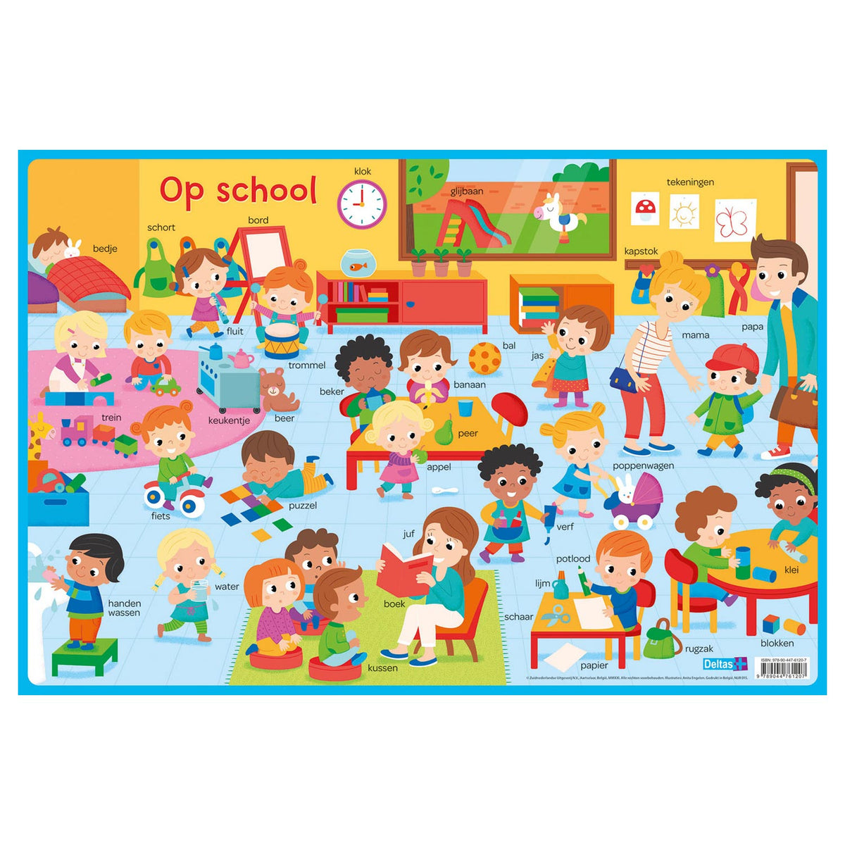 Maty edukacyjne Deltas przedszkole - w szkole