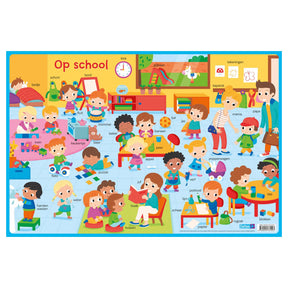 Maty edukacyjne Deltas przedszkole - w szkole