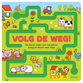 Książka planszowa Delta podążaj drogą!