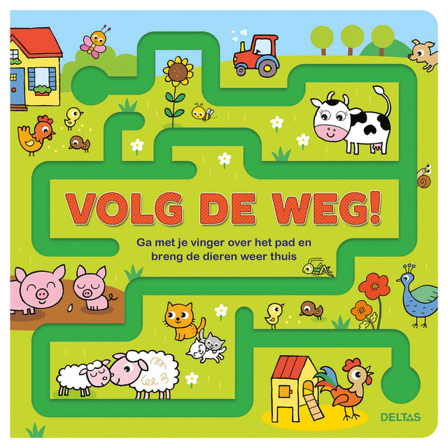 Książka planszowa Delta podążaj drogą!