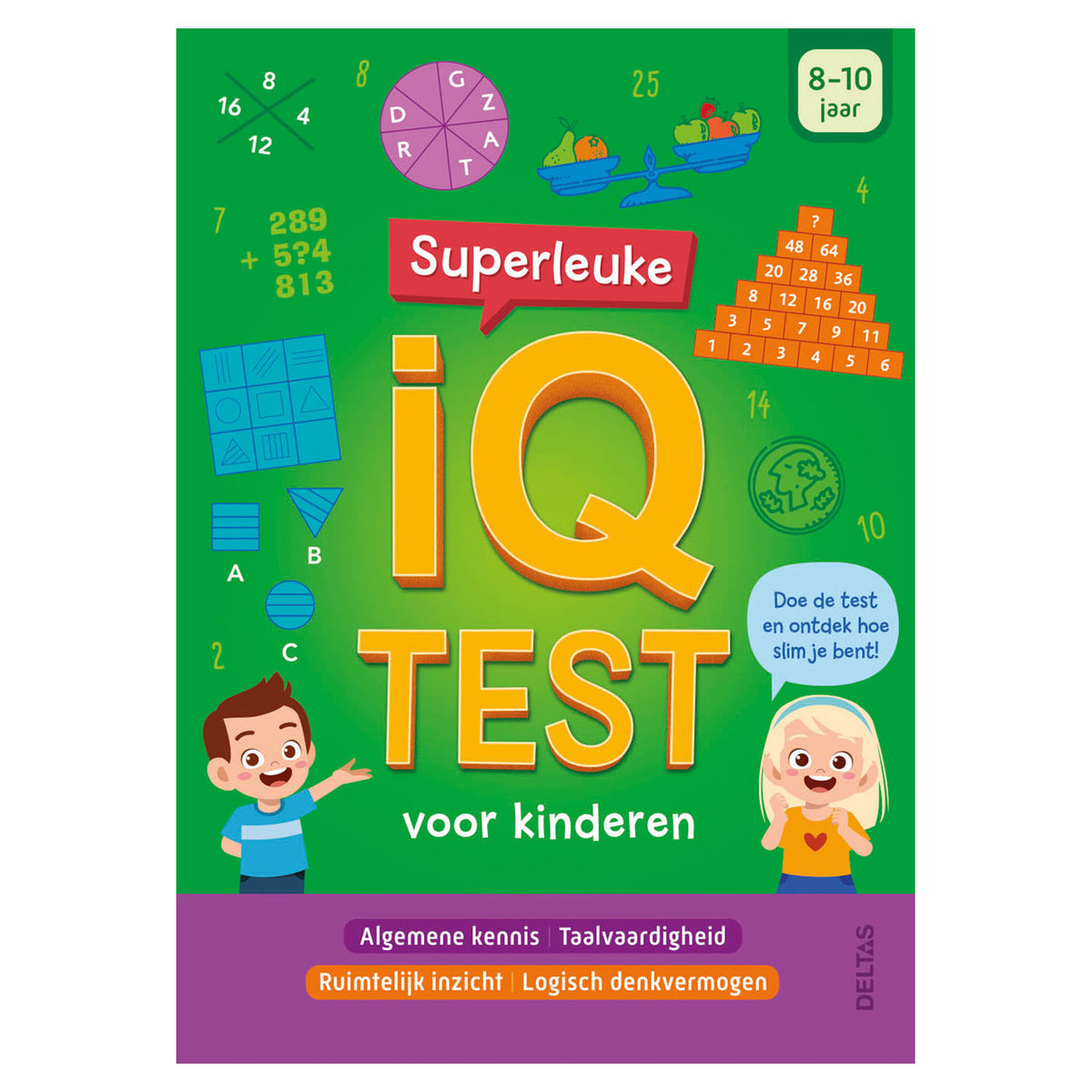 Super zabawny test IQ Deltas dla dzieci (8-10 lat)