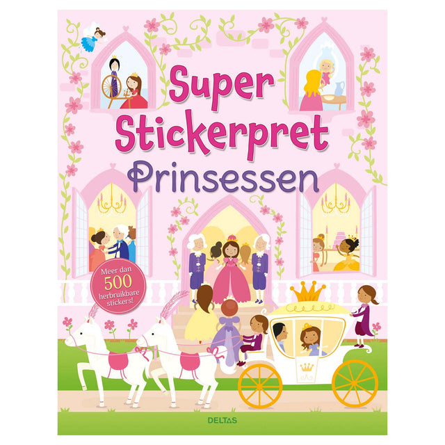 Super naklejka Delta - księżniczki