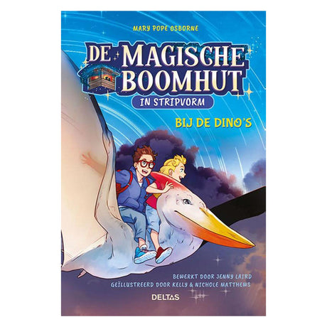 Komiks o magicznym domku na drzewie Deltas - z dinozaurami
