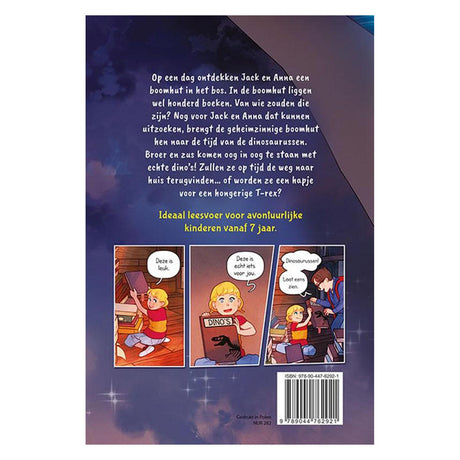 Komiks o magicznym domku na drzewie Deltas - z dinozaurami