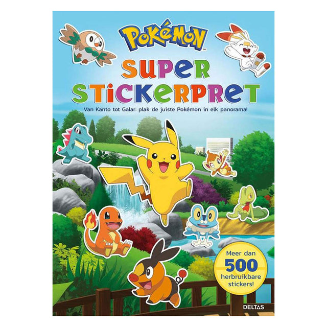 Super naklejka na pokemony Deltas