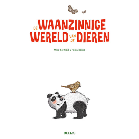 Książka dla dzieci Deltas Szalony świat zwierząt
