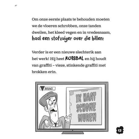 Fartman Delty rozwiązuje problem! Książka dla dzieci „Wielkie wymioty”.