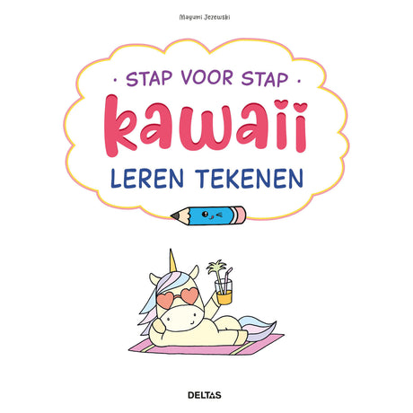 Kawaii Delta krok po kroku uczy się rysować książkę hobbystyczną