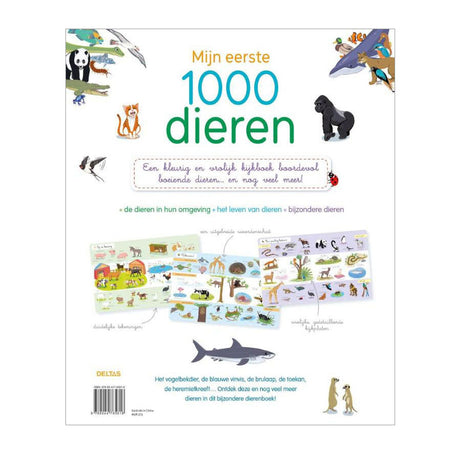 Deltas to moja pierwsza książka o oglądaniu 1000 zwierząt