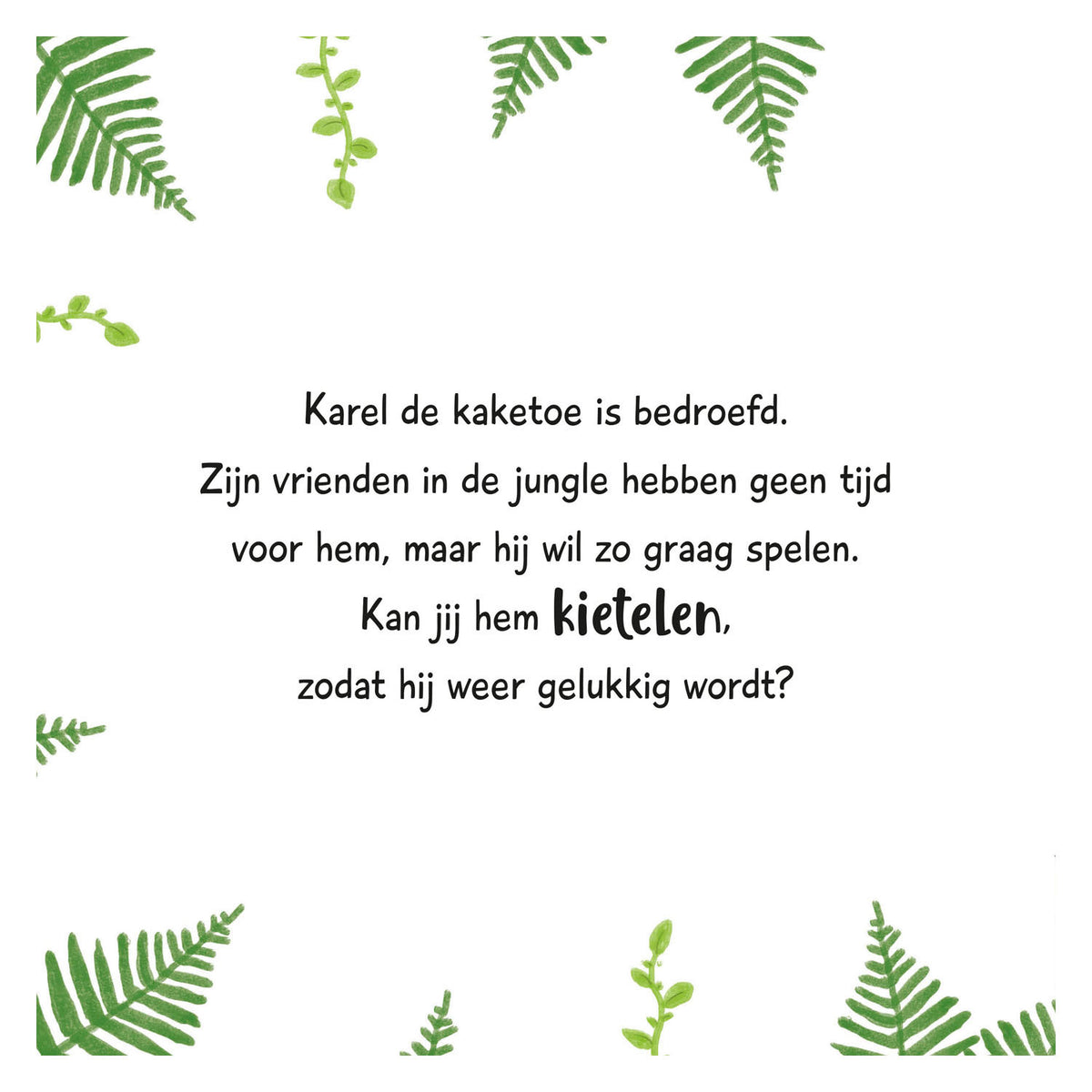 Delta łaskocze kakadu!