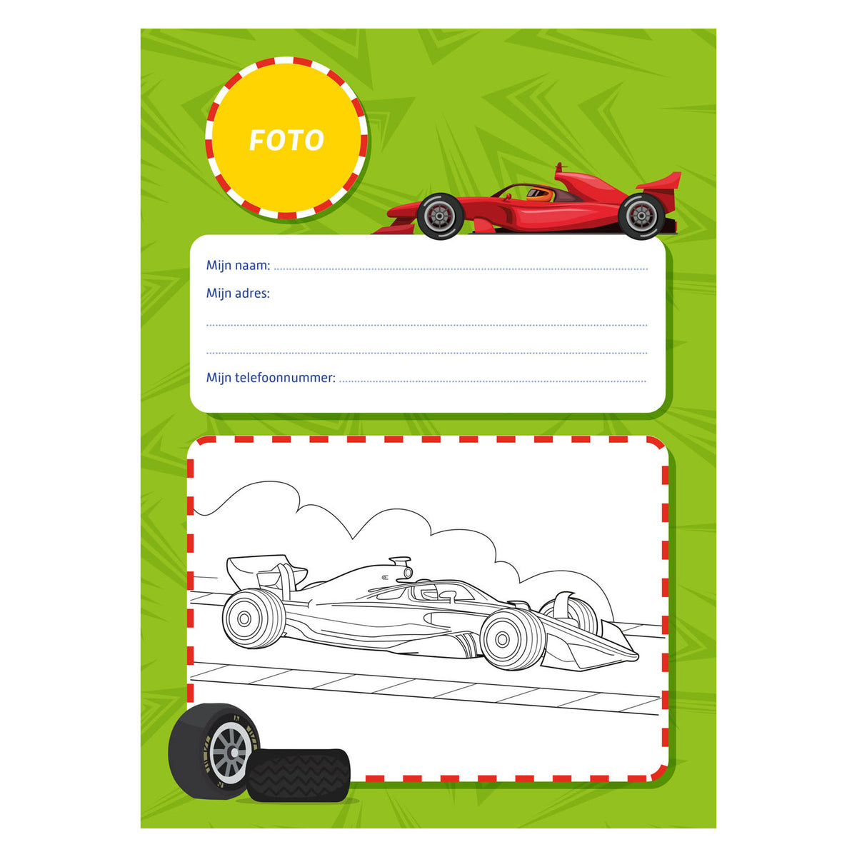 Książka przyjaciół Deltas Formuły 1