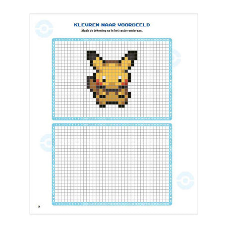 Zabawa w kolorowanie pikseli pokemonów Deltas