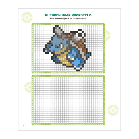 Zabawa w kolorowanie pikseli pokemonów Deltas