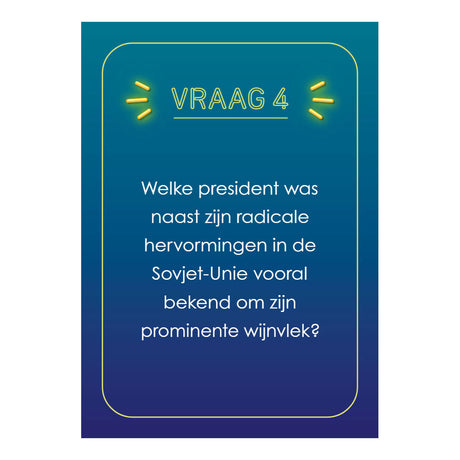 Deltas hoera 50 jaar! quiz
