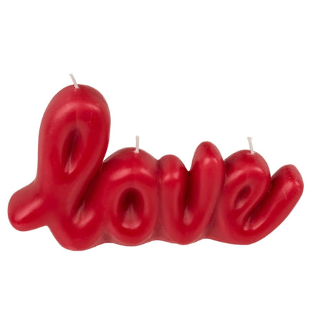 Świeca Ootb Love czerwona 20x3,8x11,8cm
