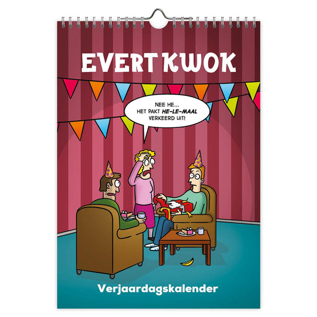 Kalendarz urodzinowy Comello Evert Kwok