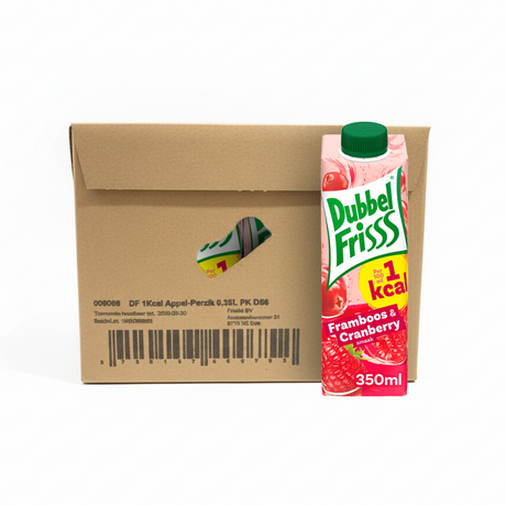 Dubbelfrisss 1kcal malina żurawina (8x 350ml)