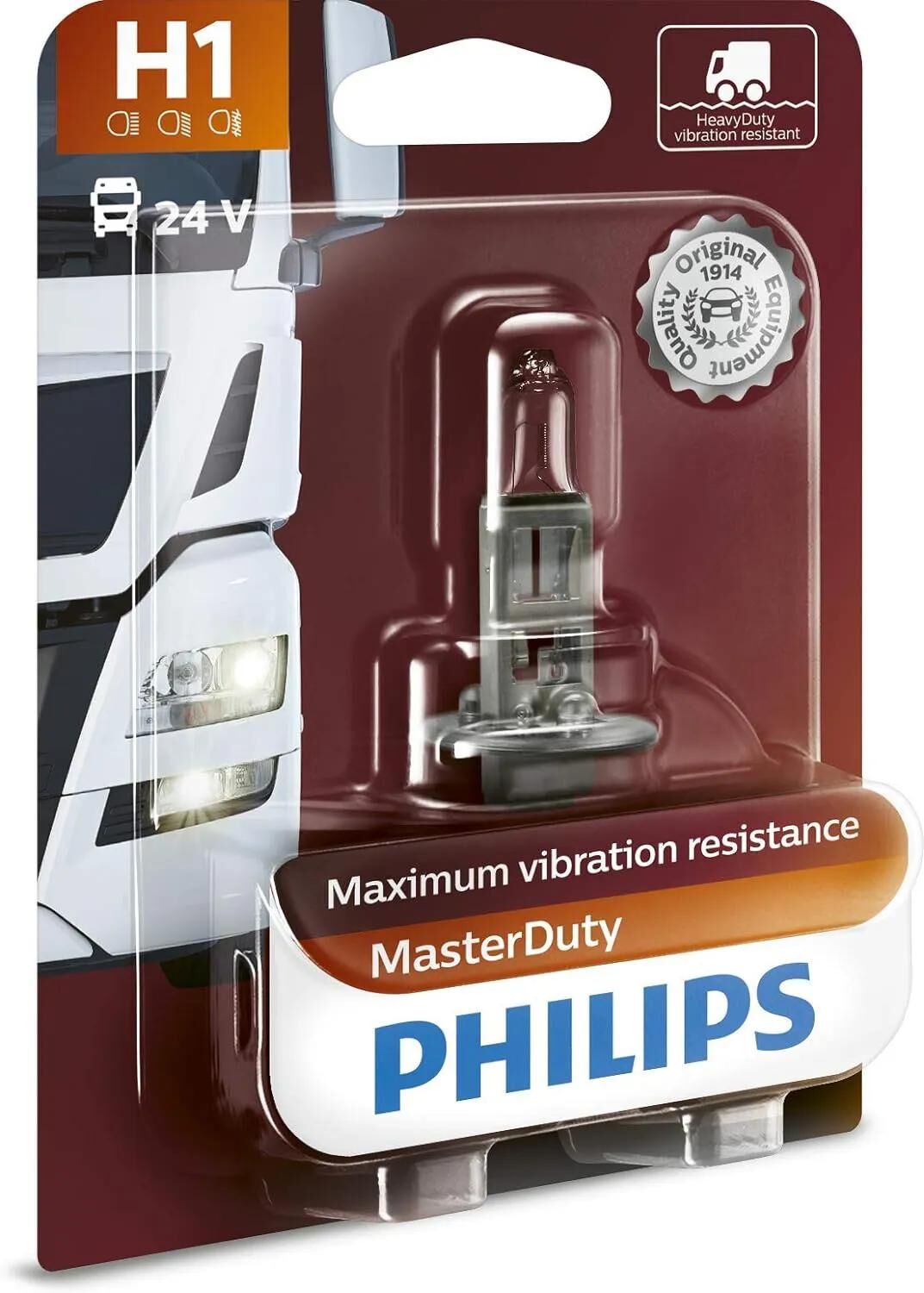 Lampa świecąca Philips hauptlampe masterduty 24 V mb nennleist. 70w