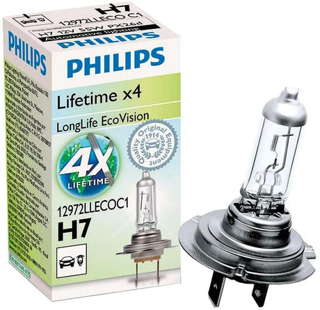 Latarka czołowa Philips h-7-longlife 12 V 12972ll