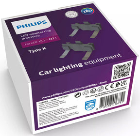 Philips adapter ultinon pro6000 pierścień adaptera led h7 typ 11180x2