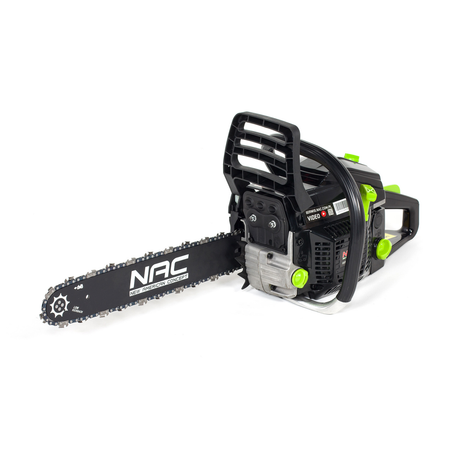 Nac verbrandingskettingzaag 45cc 40cm economisch