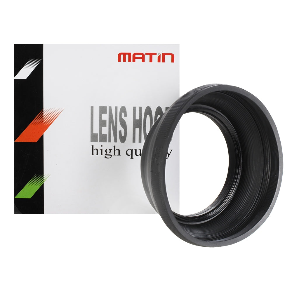 Matowa gumowa osłona obiektywu 62 mm m-6236