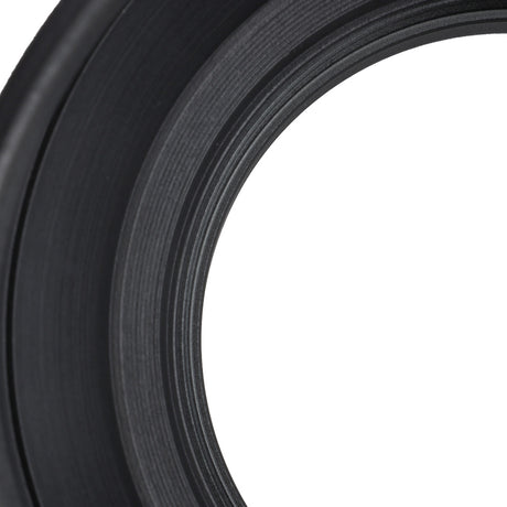 Matowa gumowa osłona przeciwsłoneczna z metalowym pierścieniem 62 mm m-6220