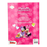 Naklejka i kolorowanka Minnie myszy