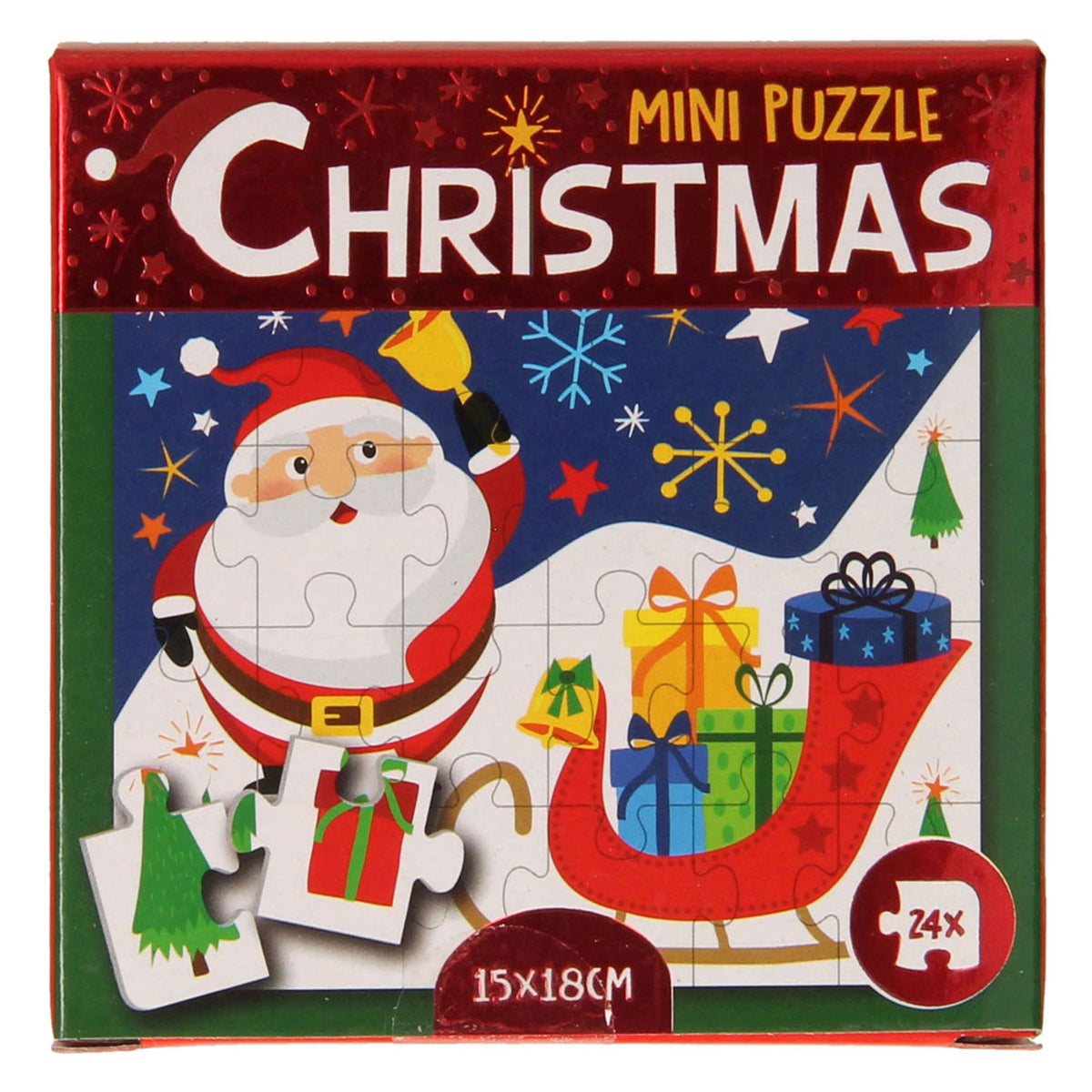 Wins Holland mini puzzle świąteczne, 24 szt.