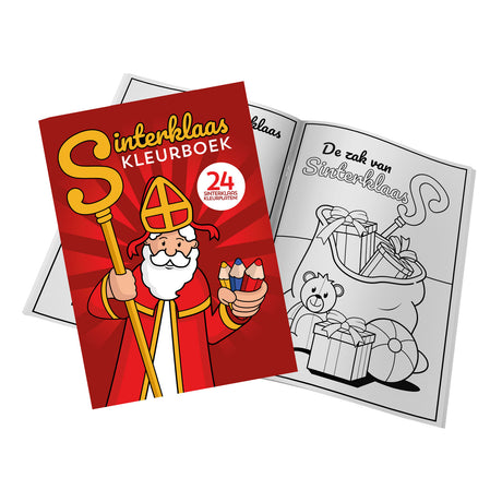 Zarezerwuj promocje Holandia, np. kolorowankę Sinterklaas