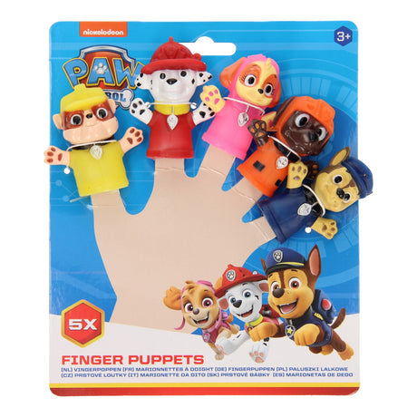 Toi-zabawki Pacynki na palec Paw Patrol, 5 szt.