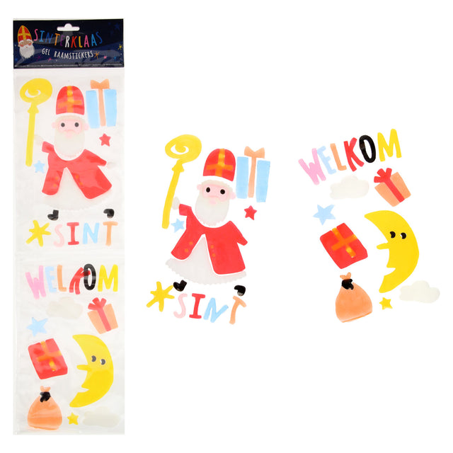 Wygrywa holenderskie naklejki na okna Sinterklaas party
