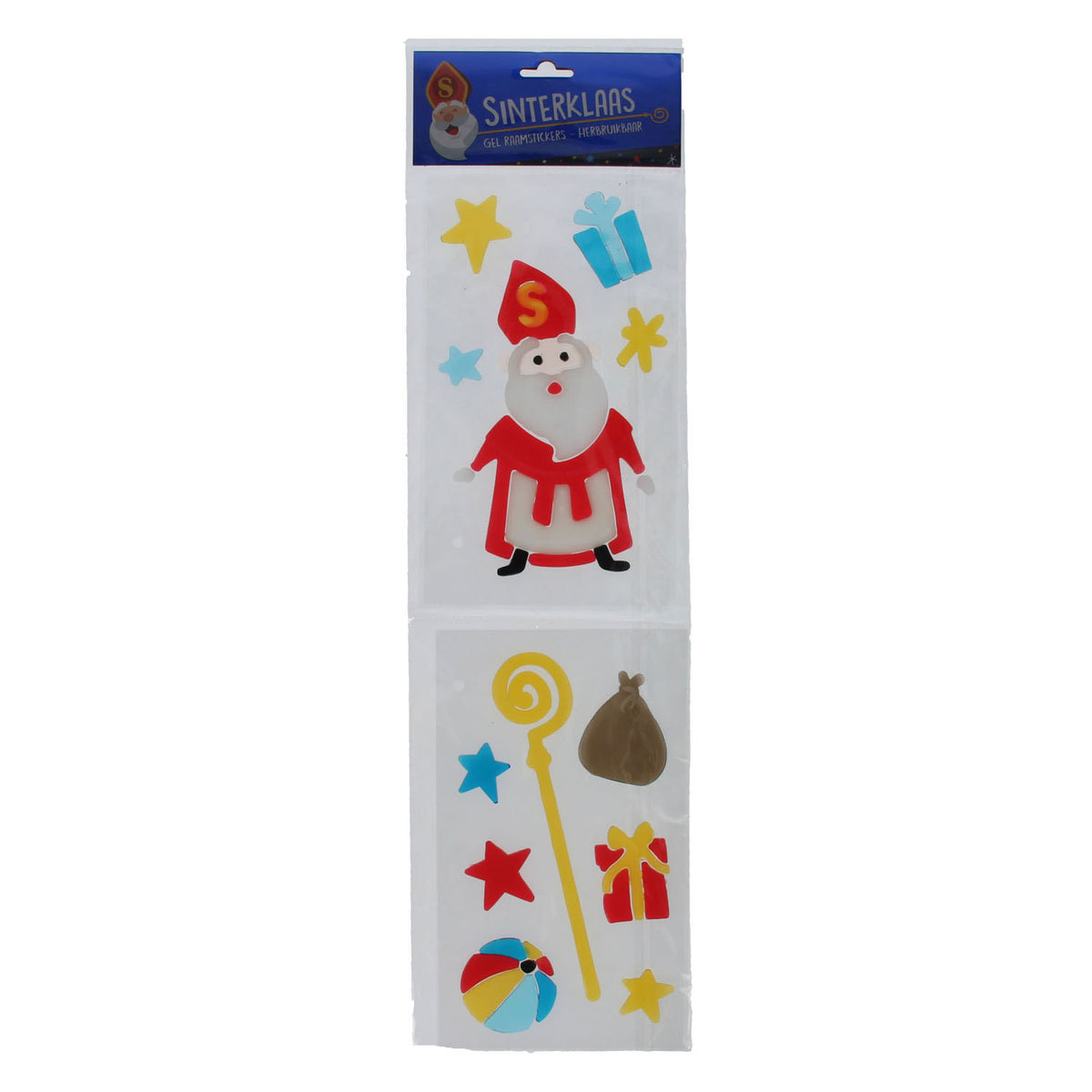 Wygrywa holenderskie naklejki na okna Sinterklaas party