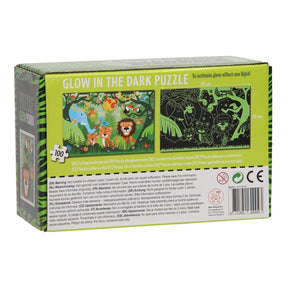 Puzzle nóg świeci w ciemności - dżungli, 100..