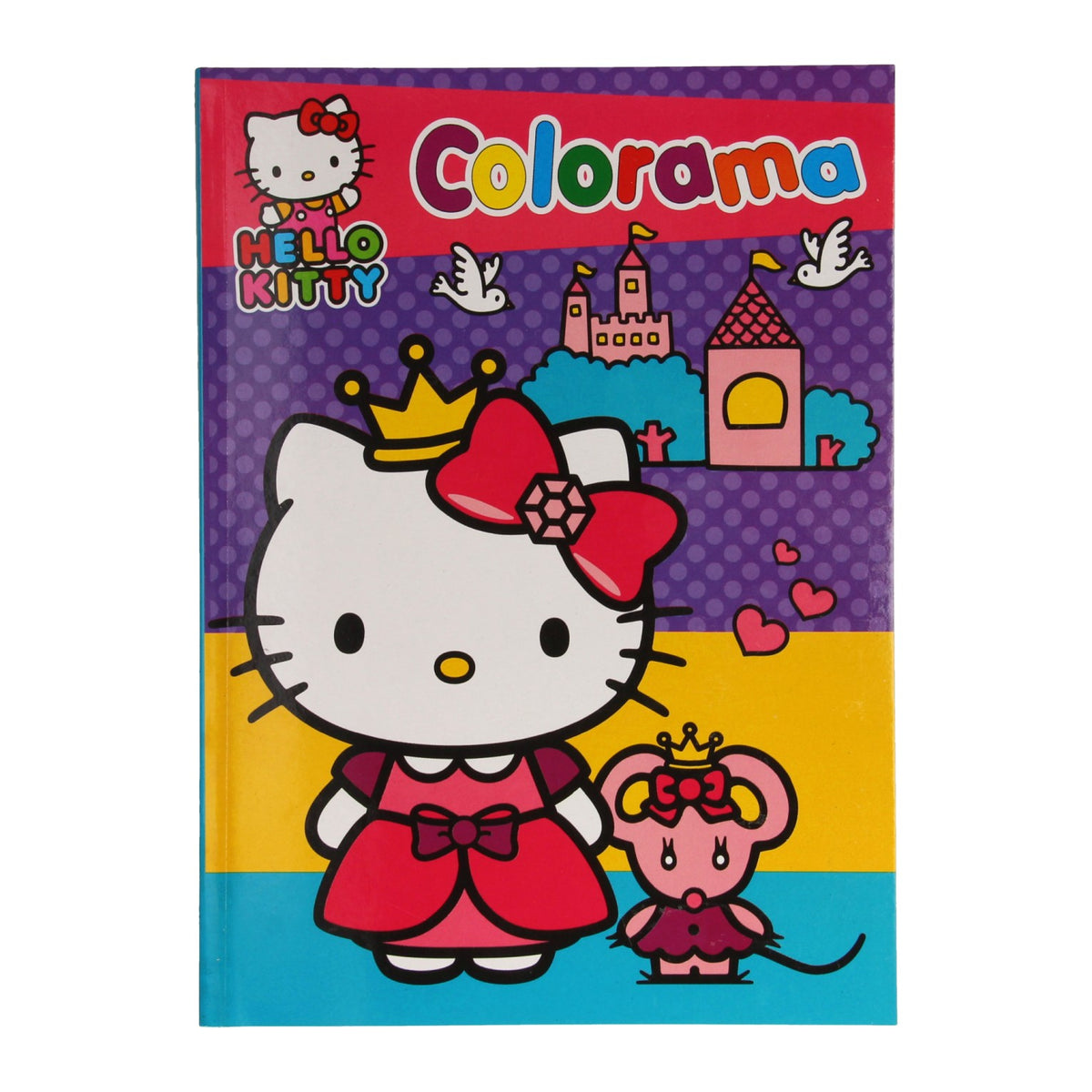 Książki specjalne Nederland BV Hello Kitty Colorama Colorbook