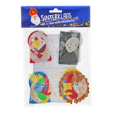 Zrób własne filcowe kukiełki Sinterklaas, 4 szt.
