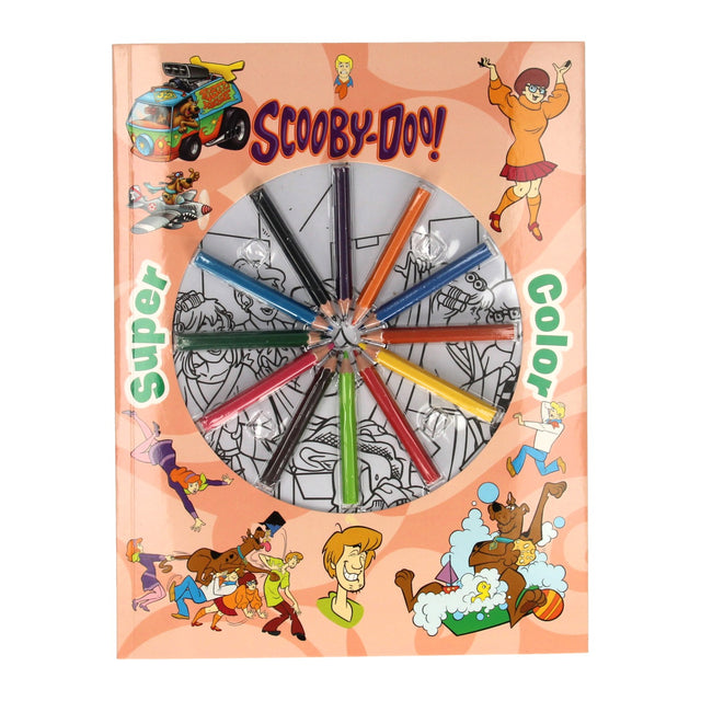 Zarezerwuj specjalne kolorowanki Holland BV Scooby-Doo z ołówkami