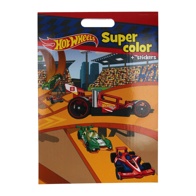 Książki specjalne Nederland BV Super Colorbook Hot Wheels
