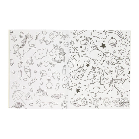 Wygrywa kolorowankę Holland Doodle - jednorożec