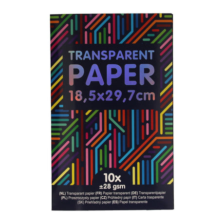 Wygrywa Holland przezroczystego papieru w kolorze, 10.