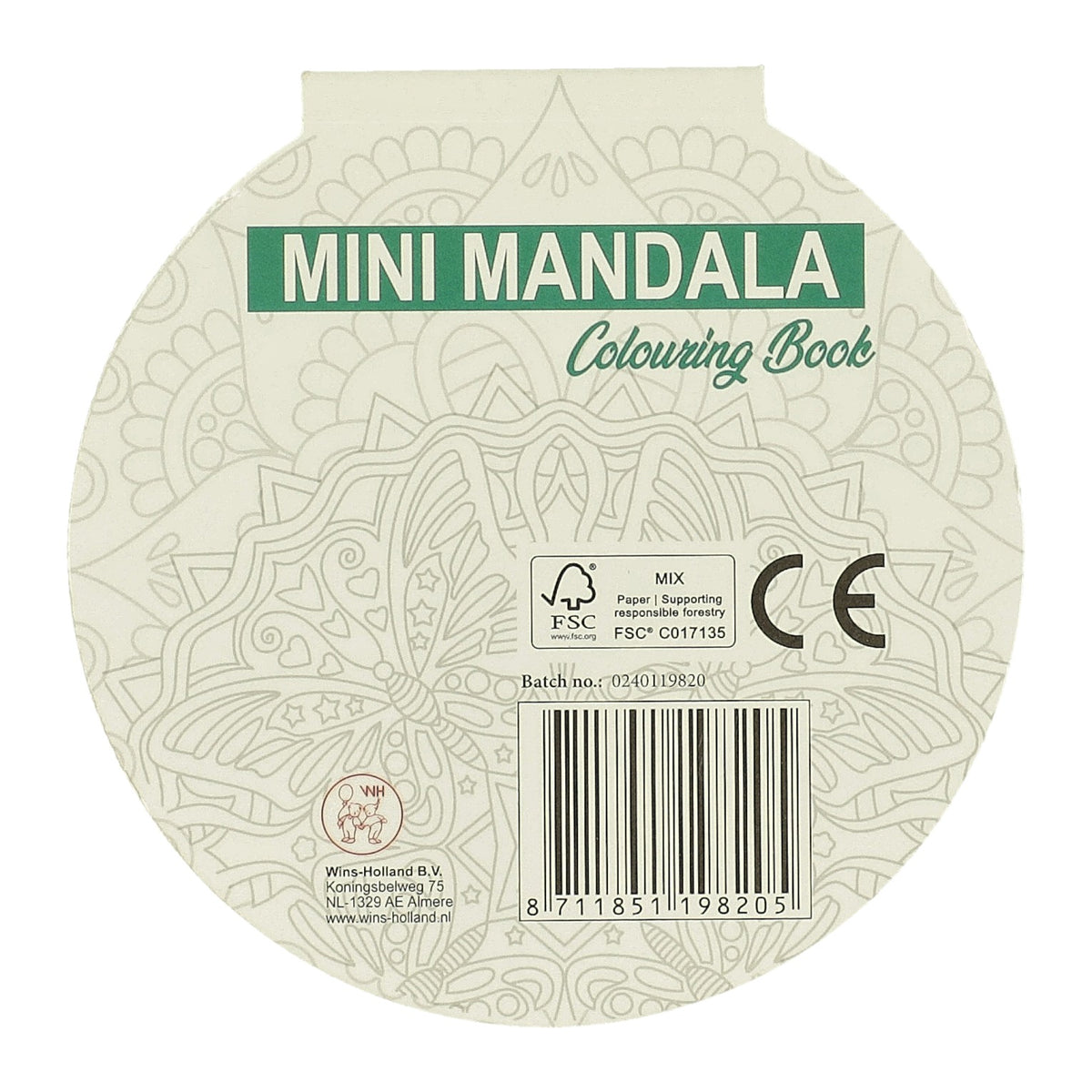 Wygrywa rundę z kolorowanką Holland Mini Mandala