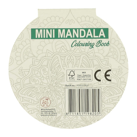 Wygrywa rundę z kolorowanką Holland Mini Mandala