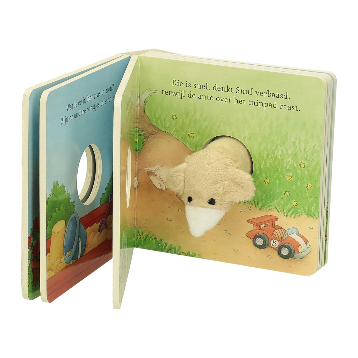 Wygrywa Holland Finger Puppet Book Mój pies