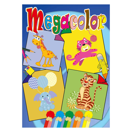 Zarezerwuj specjalne kolorowanki Holandia bv megacolor zwierzęta