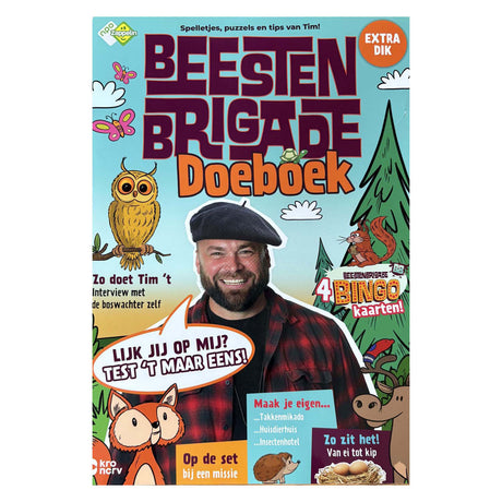 Książka specjalna Holandia bv Animal Brigade Książka z ćwiczeniami, bardzo gruba