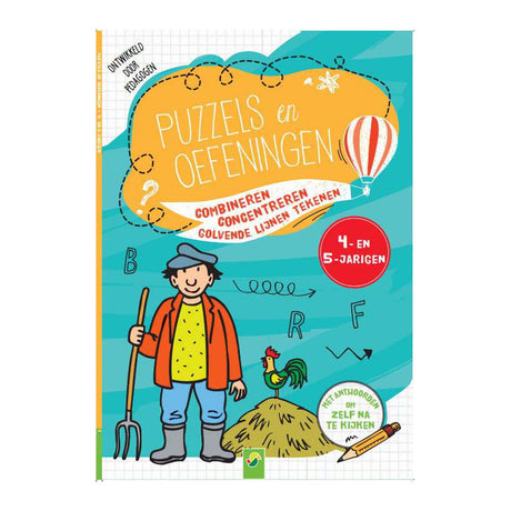 Wygrywa puzzle i ćwiczenia Holland - 4-5 lat