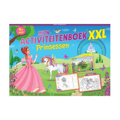 Wygrywa Holland mój zeszyt ćwiczeń Księżniczki XXL - kolorowanki i puzzle