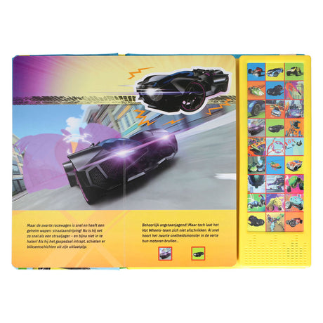 Wygrywa Holland moją wielką książkę dźwiękową Hot Wheels - z 27 dźwiękami