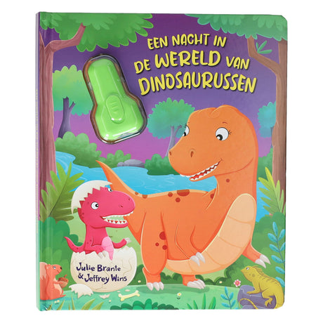 Wygrywa książkę planszową Holland z dinozaurem z latarką - 3 lata.