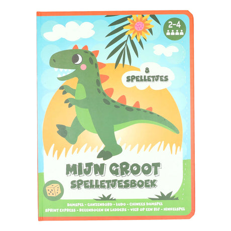 Wygrywa książkę z grami planszowymi Holland 8 gier Dinozaur - 3 lata.
